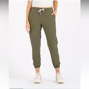 Vuori Green Track Joggers for Effortless Style